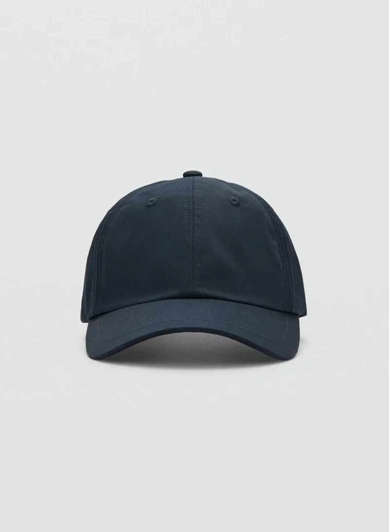 Plain cotton cap